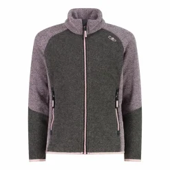 Fleece Knit Tech meliert für Mädchen mit Wabenmuster><noscript><img width=
