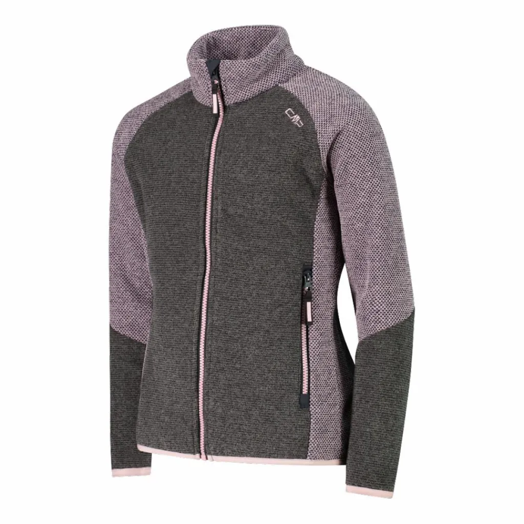 Fleece Knit Tech meliert für Mädchen mit Wabenmuster>CMP Online