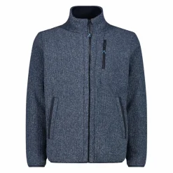 Fleecegefütterte Herrenjacke aus recyceltem Polyester-Melange><noscript><img width=