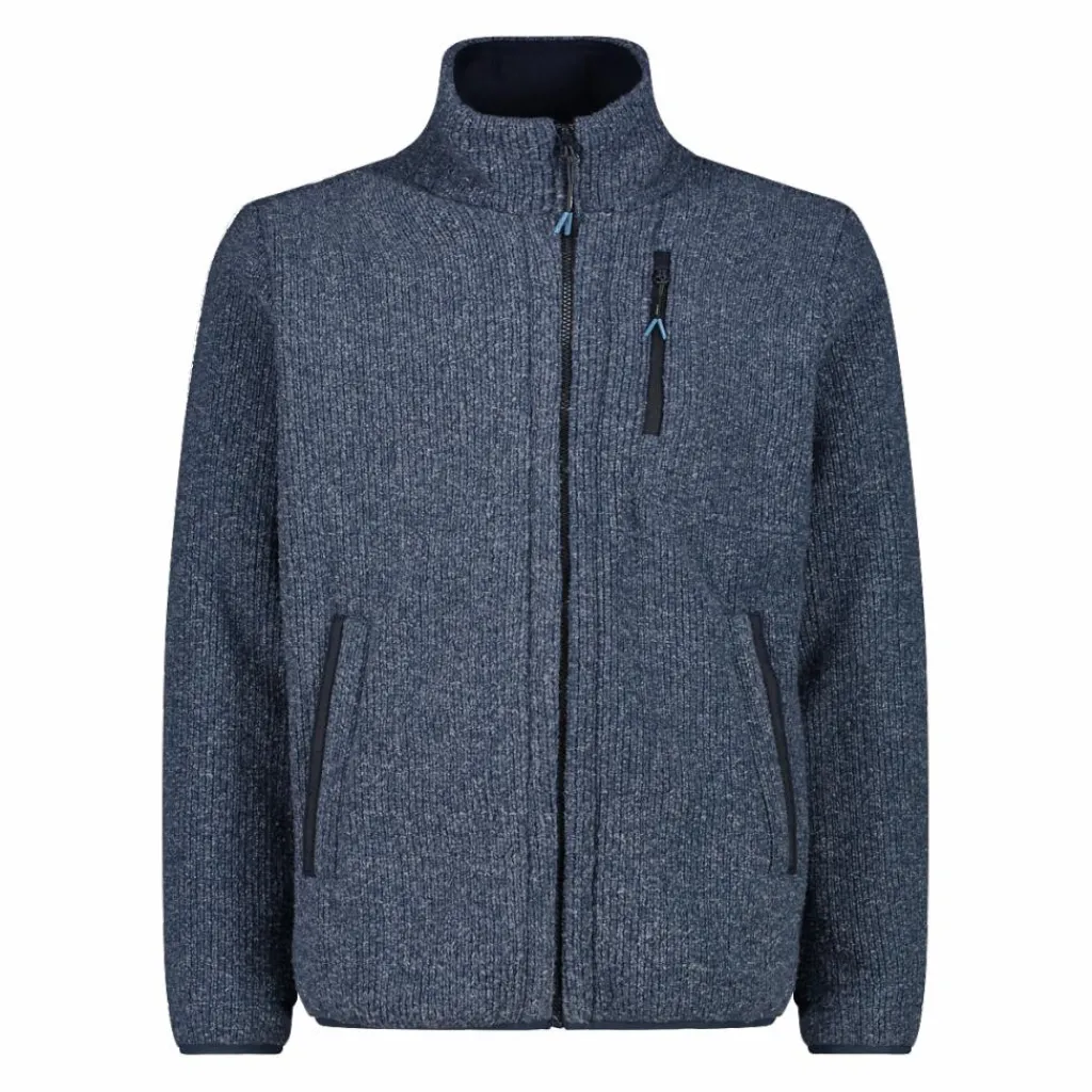 Fleecegefütterte Herrenjacke aus recyceltem Polyester-Melange>CMP New
