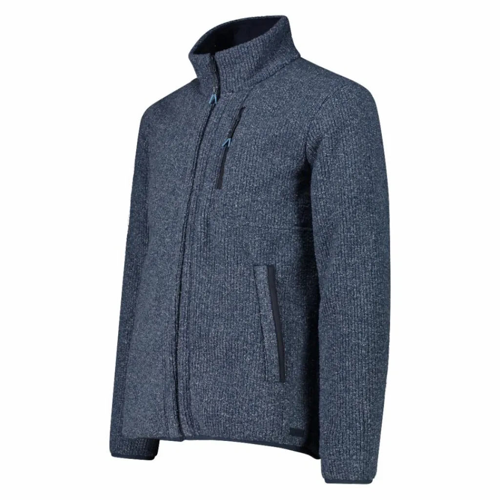 Fleecegefütterte Herrenjacke aus recyceltem Polyester-Melange>CMP New
