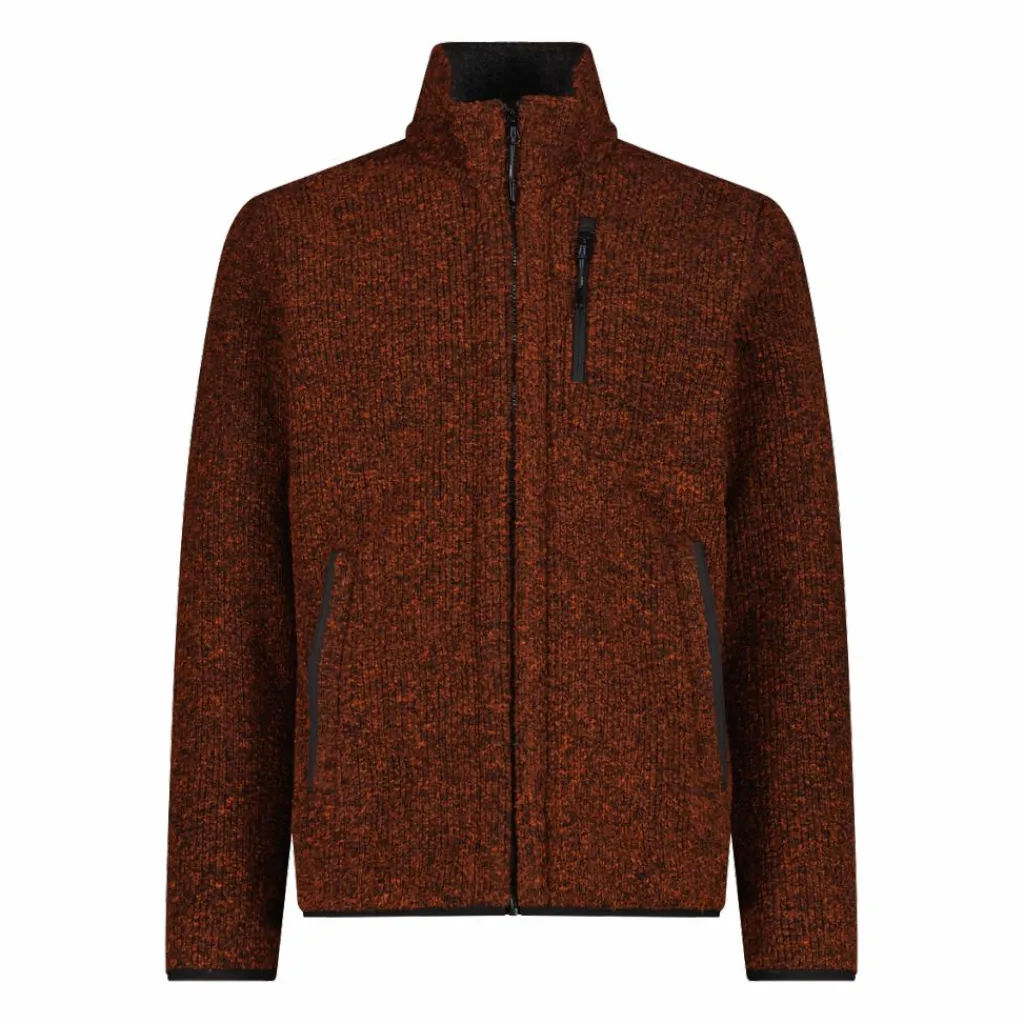 Fleecegefütterte Herrenjacke aus recyceltem Polyester-Melange>CMP New