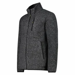 Fleecegefütterte Herrenjacke aus recyceltem Polyester-Melange><noscript><img width=
