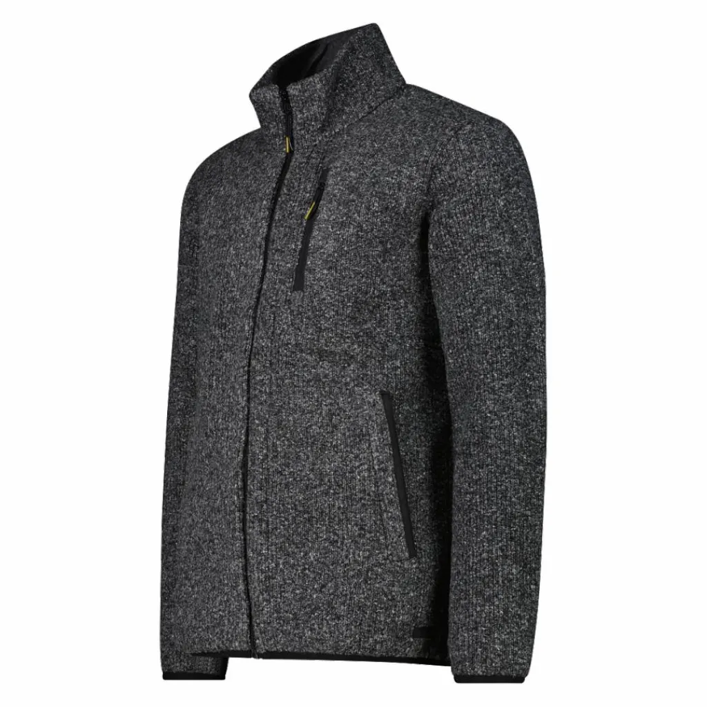 Fleecegefütterte Herrenjacke aus recyceltem Polyester-Melange>CMP New
