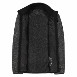 Fleecegefütterte Herrenjacke aus recyceltem Polyester-Melange><noscript><img width=