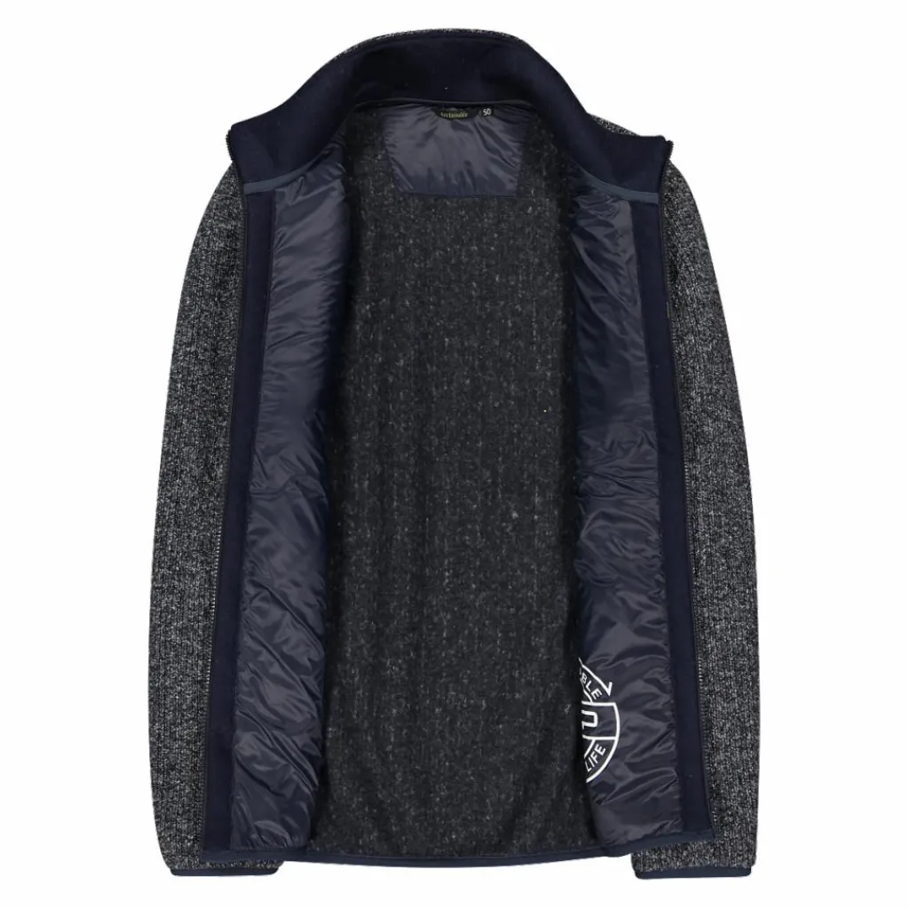 Fleecegefütterte Herrenjacke aus recyceltem Polyester-Melange>CMP New