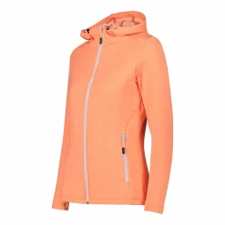 Fleecejacke aus Stretch-Performance mit Kapuze><noscript><img width=