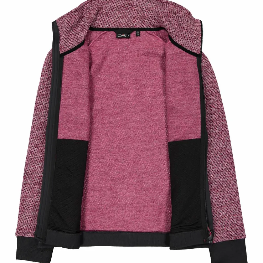 Fleecejacke für Damen aus Knit Tech>CMP Clearance