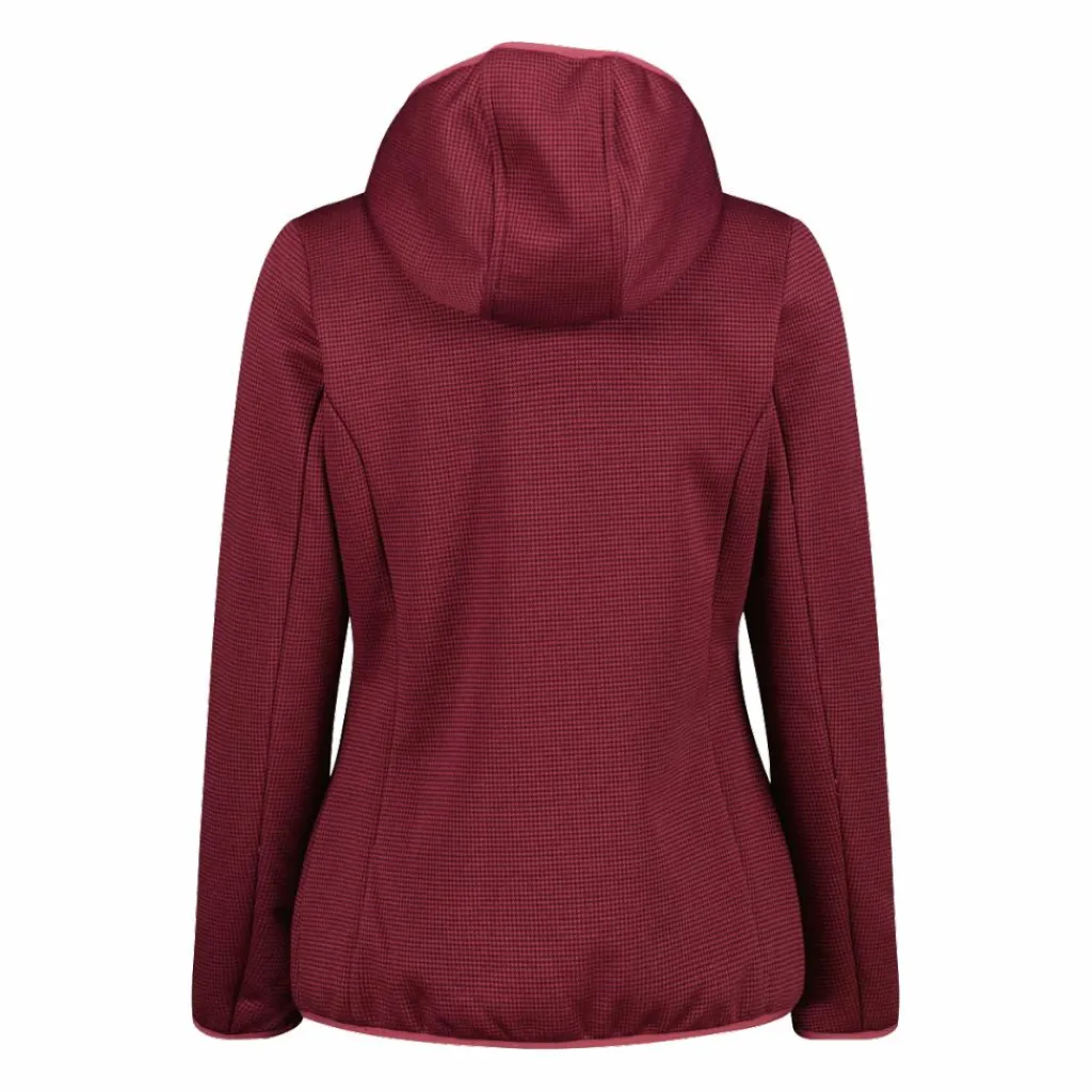 Fleecejacke für Damen aus Knit Tech Melange mit Kapuze>CMP Best