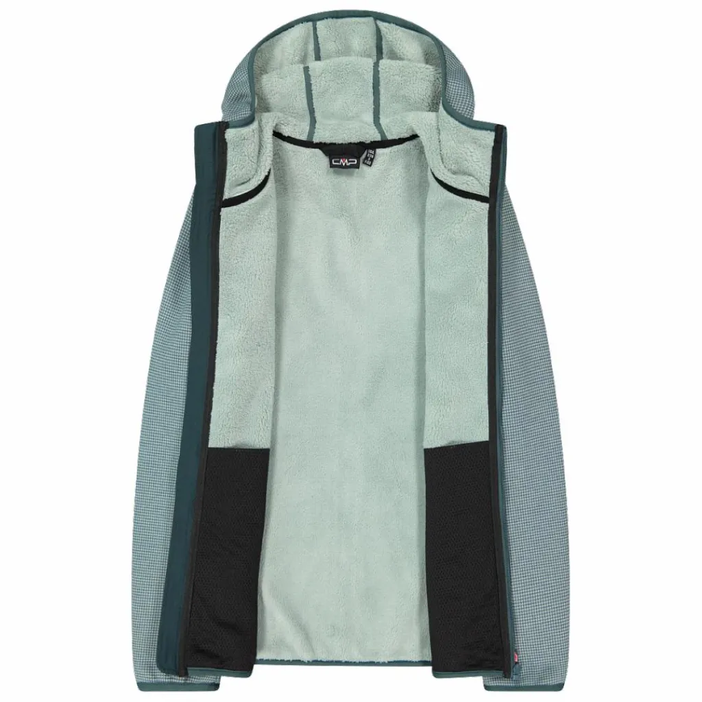 Fleecejacke für Damen aus Knit Tech Melange mit Kapuze>CMP Best