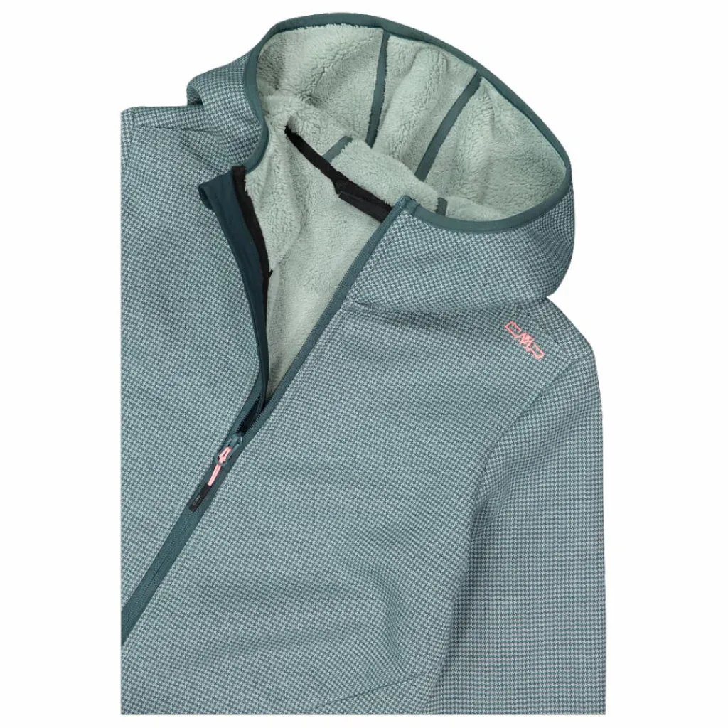 Fleecejacke für Damen aus Knit Tech Melange mit Kapuze>CMP Best