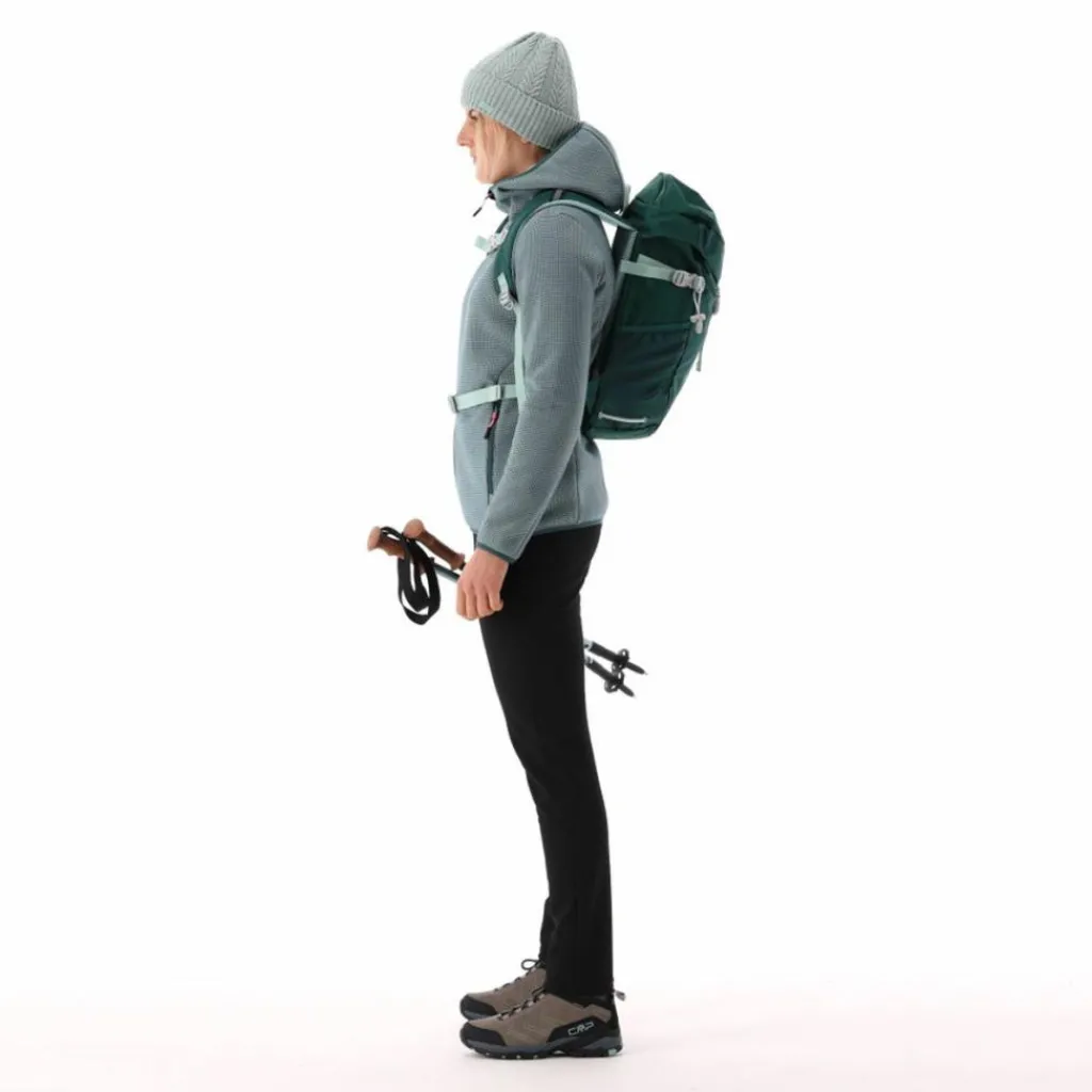 Fleecejacke für Damen aus Knit Tech Melange mit Kapuze>CMP Best