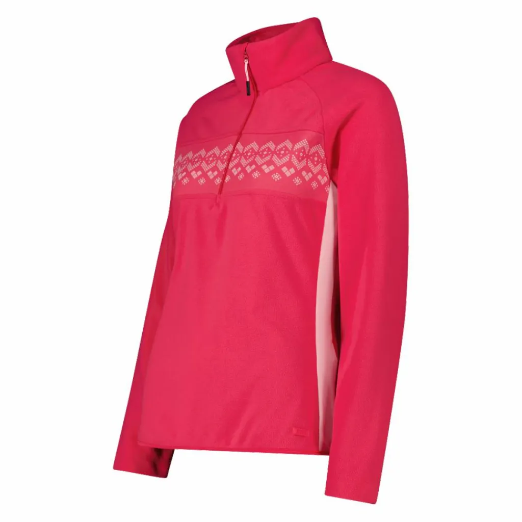 Fleecejacke mit halblangem Reißverschluss aus Arctic Fleece für Damen>CMP Outlet