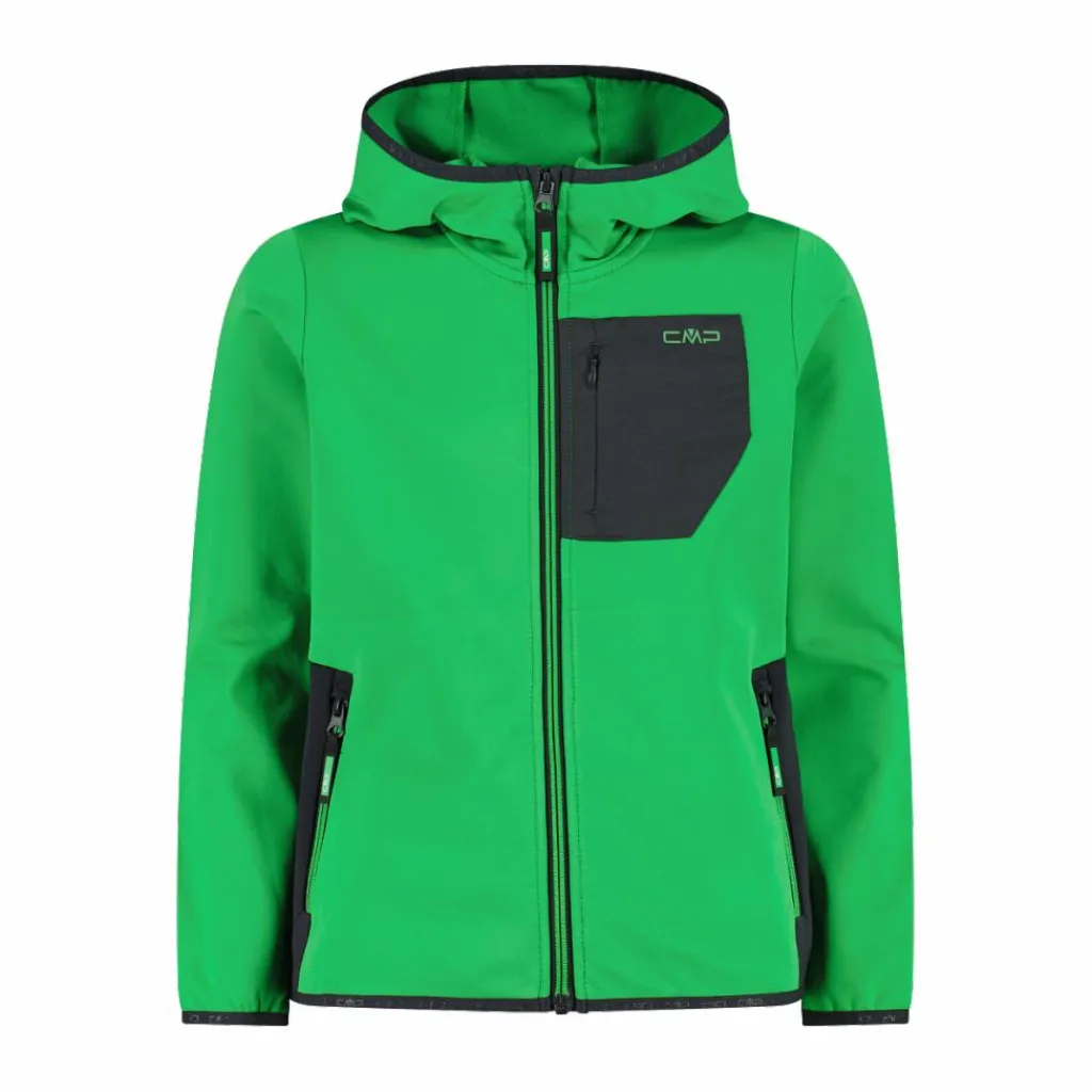 Fleecejacke Stretch Performance für Jungen mit Kapuze>CMP Outlet