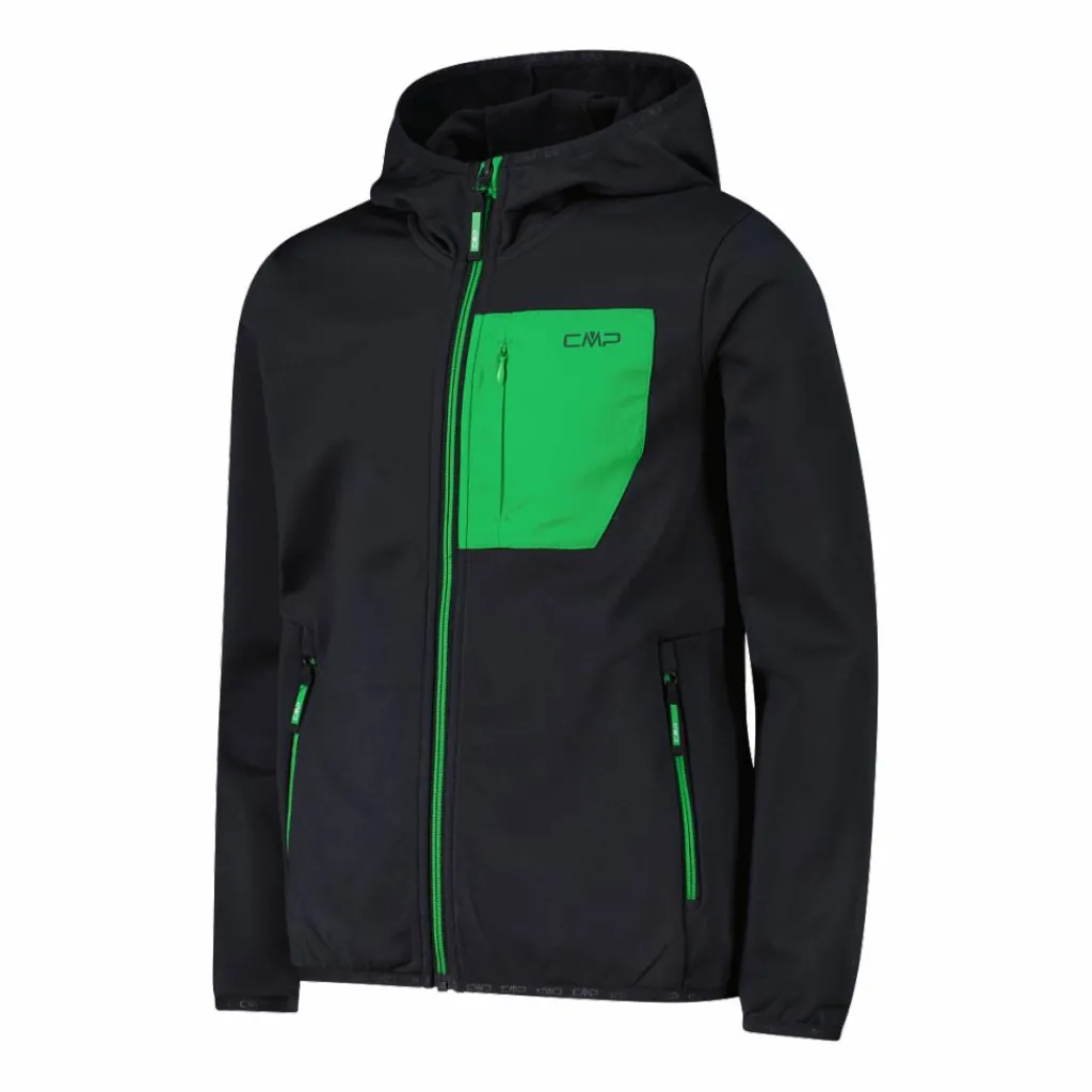Fleecejacke Stretch Performance für Jungen mit Kapuze>CMP Outlet