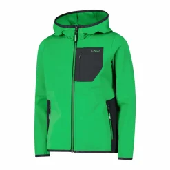 Fleecejacke Stretch Performance für Jungen mit Kapuze><noscript><img width=