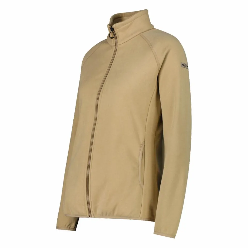 Fleece-Sweatshirt für Damen aus Knit Tech Melange mit Blumendruck>CMP New