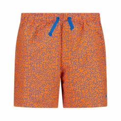 Gemusterte Badehose aus Mikrofaser für Jungen>CMP Sale