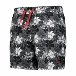 Gemusterte Badehose mit Naturmotiv für Herren><noscript><img width=