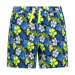 Gemusterte Badehose mit Naturmotiv für Herren><noscript><img width=