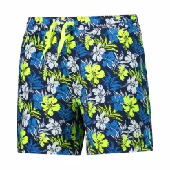 Gemusterte Badehose mit Naturmotiv für Herren><noscript><img width=