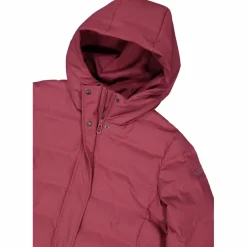 Gepolsterte Daunenjacke für Damen mit Kapuze><noscript><img width=