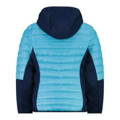 Gepolsterte Hybridjacke für Mädchen mit Kapuze>CMP Outlet