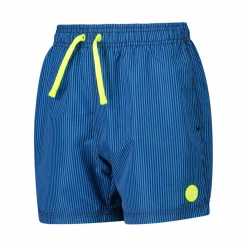 Gestreifte Badeshorts><noscript><img width=