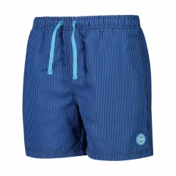 Gestreifte Badeshorts><noscript><img width=