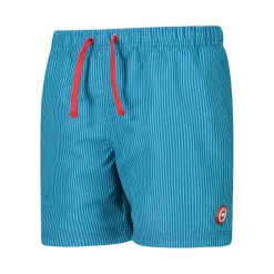 Gestreifte Badeshorts><noscript><img width=