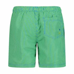 Gestreifte Badeshorts><noscript><img width=