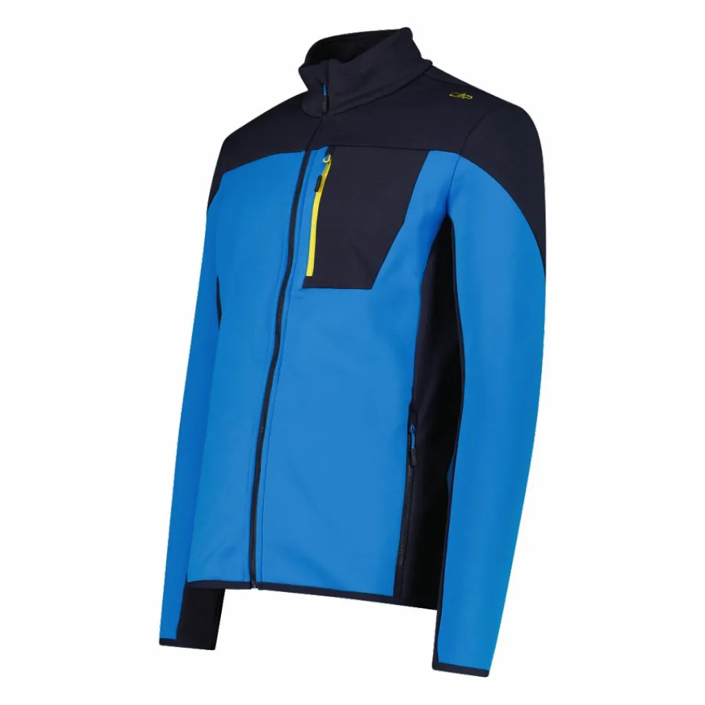 Grid-Tech-Fleecejacke für Herren mit Color Blocking>CMP Discount