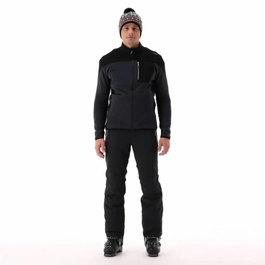 Grid-Tech-Fleecejacke für Herren mit Color Blocking>CMP Discount