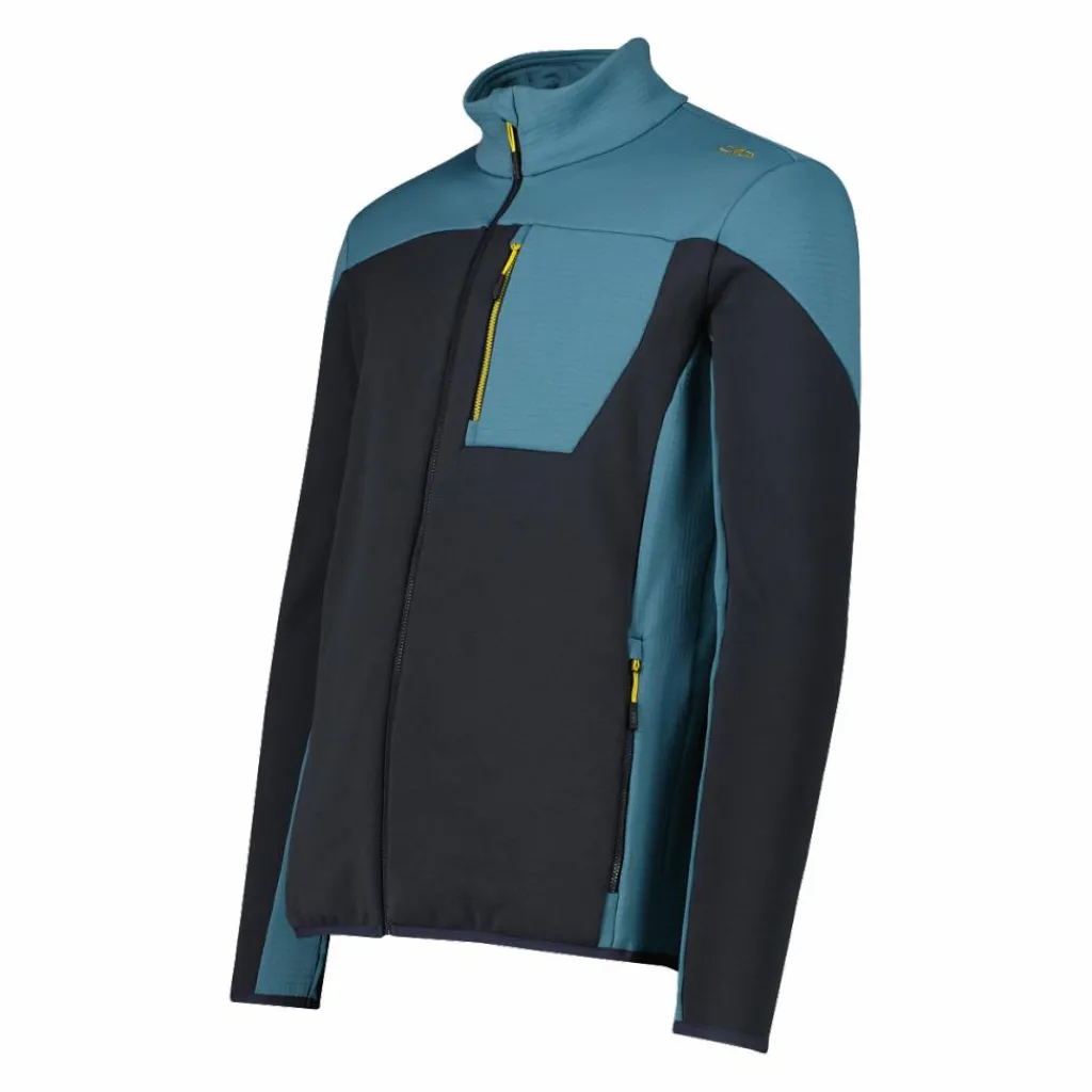 Grid-Tech-Fleecejacke für Herren mit Color Blocking>CMP Discount