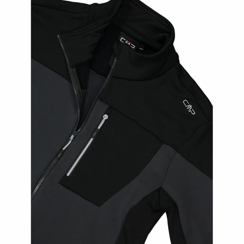 Grid-Tech-Fleecejacke für Herren mit Color Blocking>CMP Discount