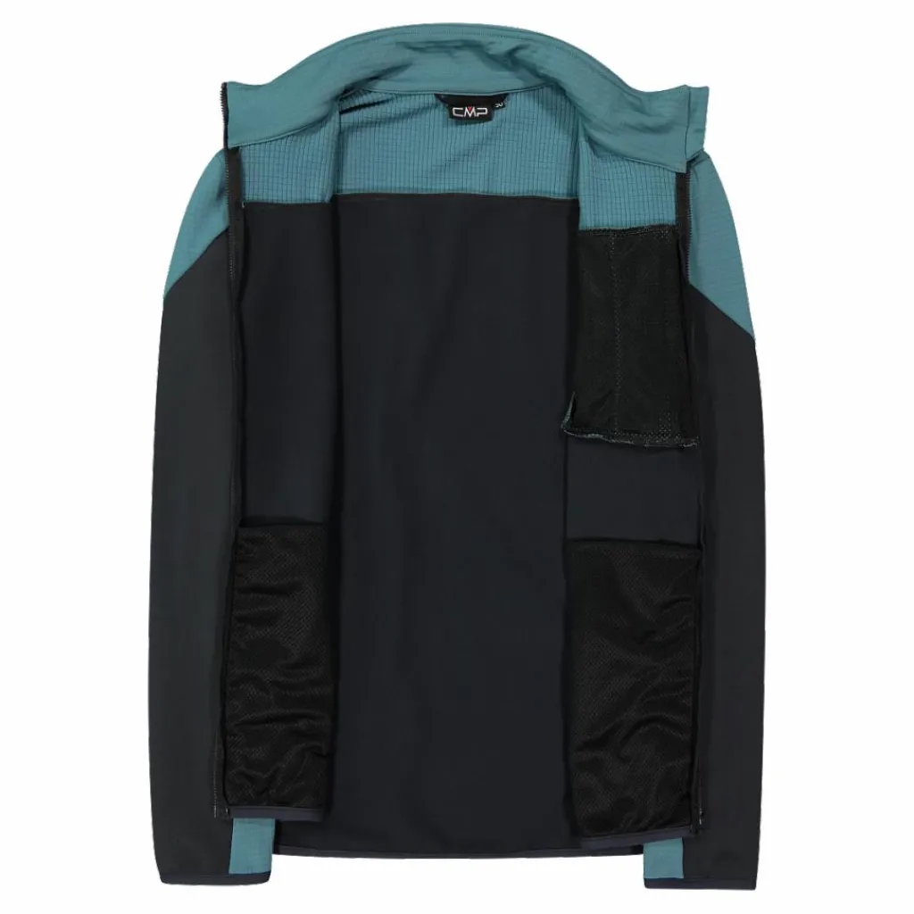Grid-Tech-Fleecejacke für Herren mit Color Blocking>CMP Discount