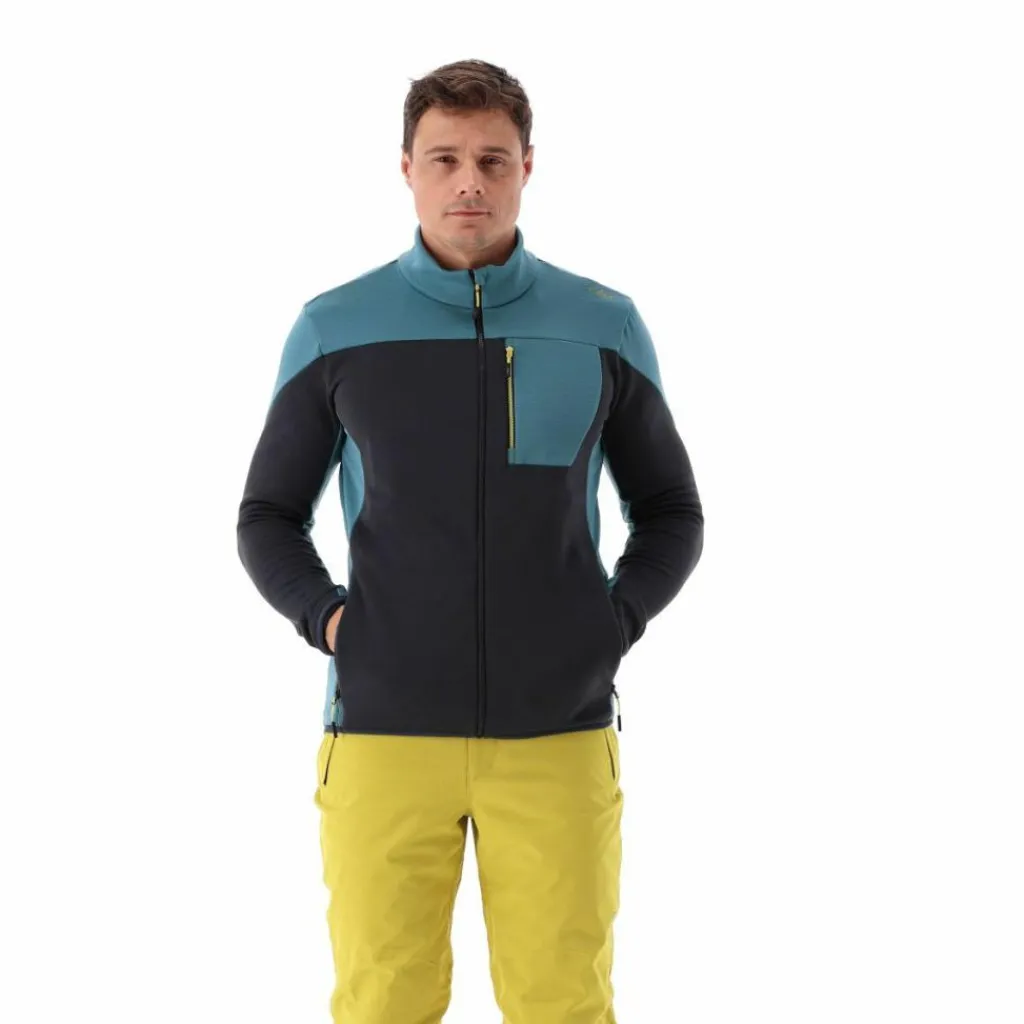 Grid-Tech-Fleecejacke für Herren mit Color Blocking>CMP Discount