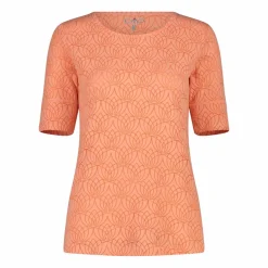 Halbtransparentes Kurzarm-T-Shirt für Damen>CMP Best