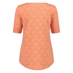Halbtransparentes Kurzarm-T-Shirt für Damen>CMP Best