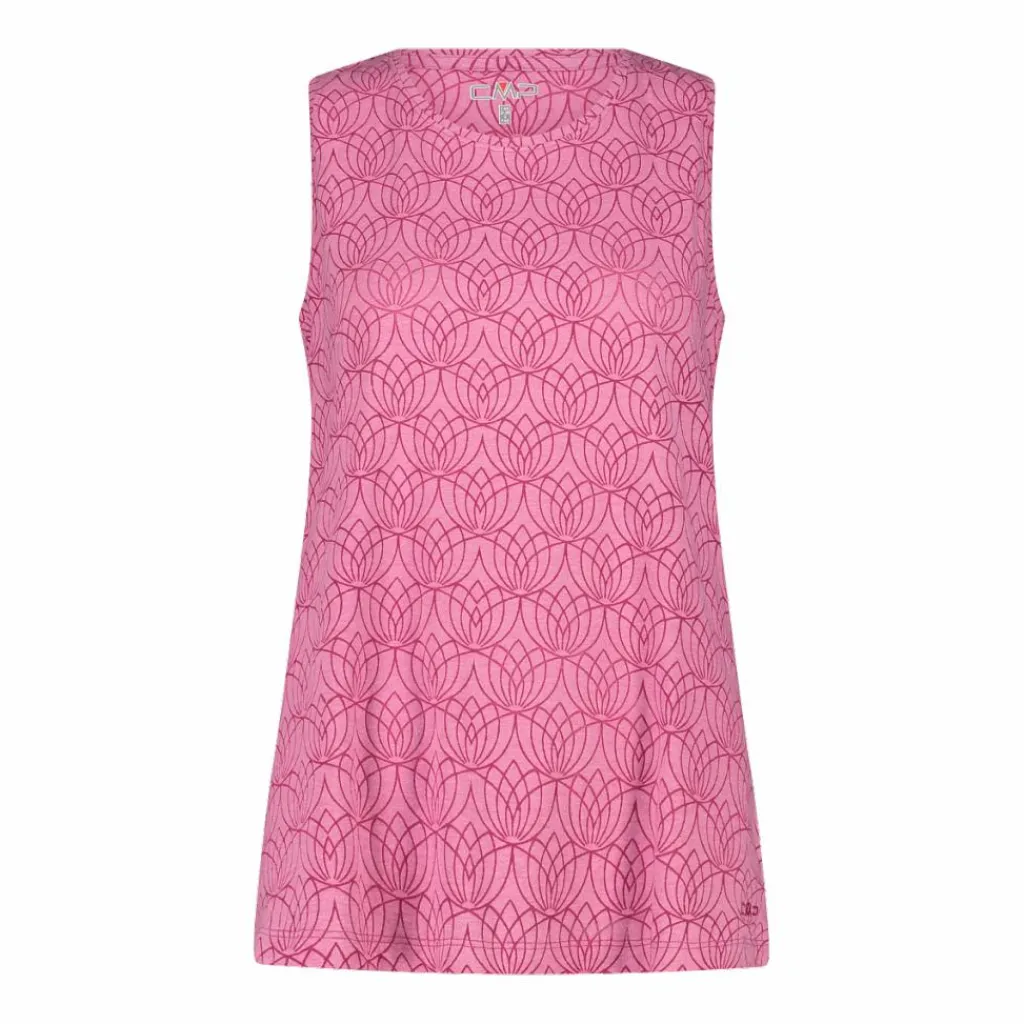 Halbtransparentes technisches Tanktop für Damen>CMP Best
