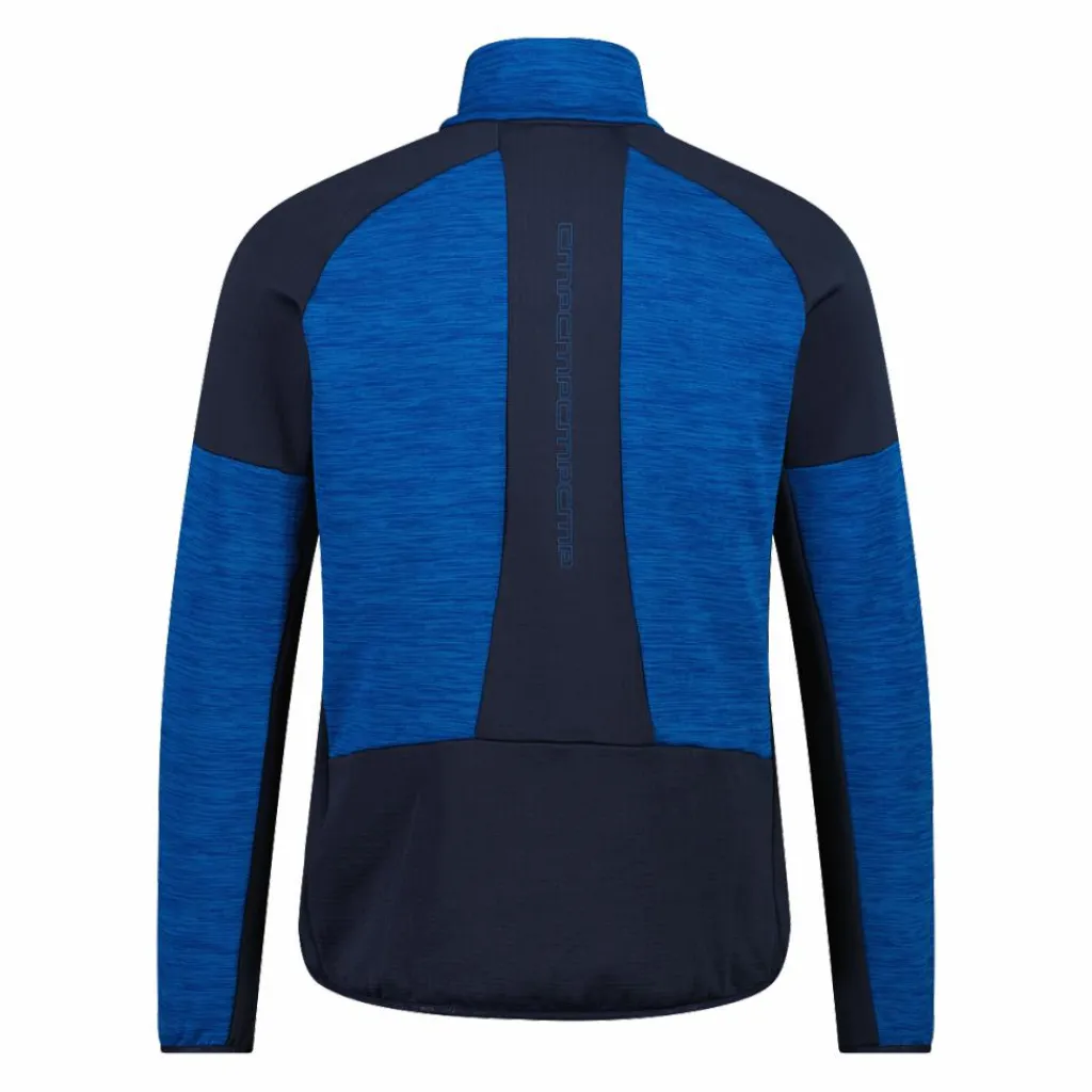 Half-Zip-Fleece Grid Tech meliert für Herren>CMP