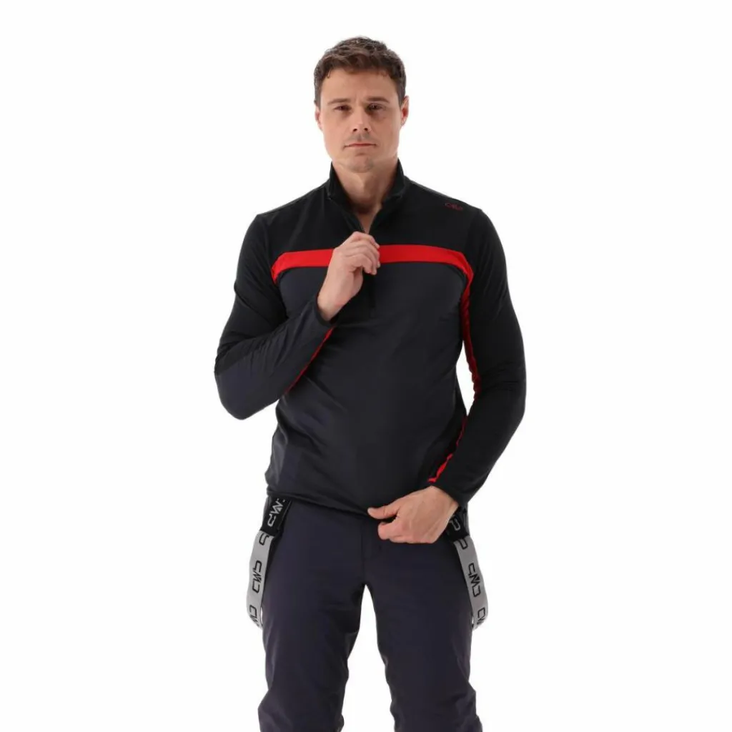 Half-Zip-Fleeceshirt aus Softech für Herren>CMP Clearance