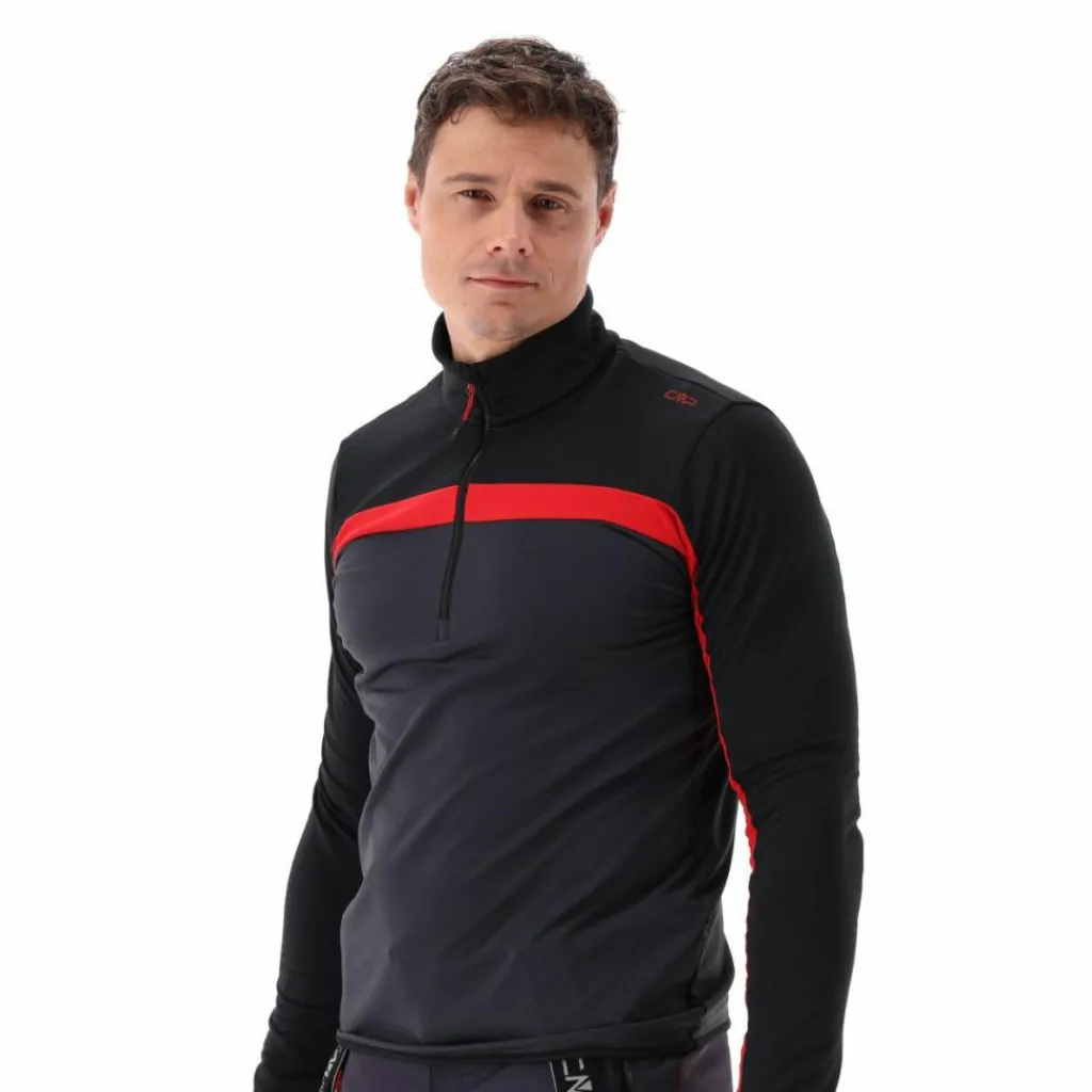 Half-Zip-Fleeceshirt aus Softech für Herren>CMP Clearance