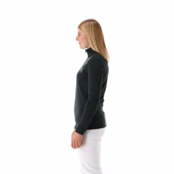 Half-Zip-Fleeceshirt aus Softech Melange für Damen><noscript><img width=
