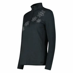 Half-Zip-Fleeceshirt aus Softech Melange für Damen><noscript><img width=