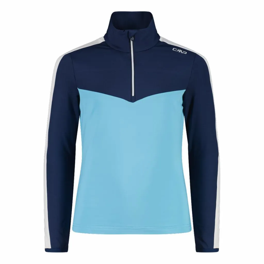 Half-Zip-Fleeceshirt aus Softech für Mädchen>CMP Outlet