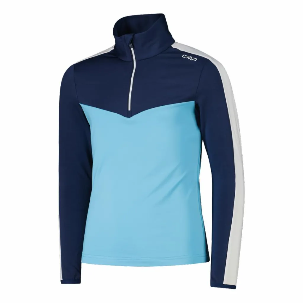 Half-Zip-Fleeceshirt aus Softech für Mädchen>CMP Outlet