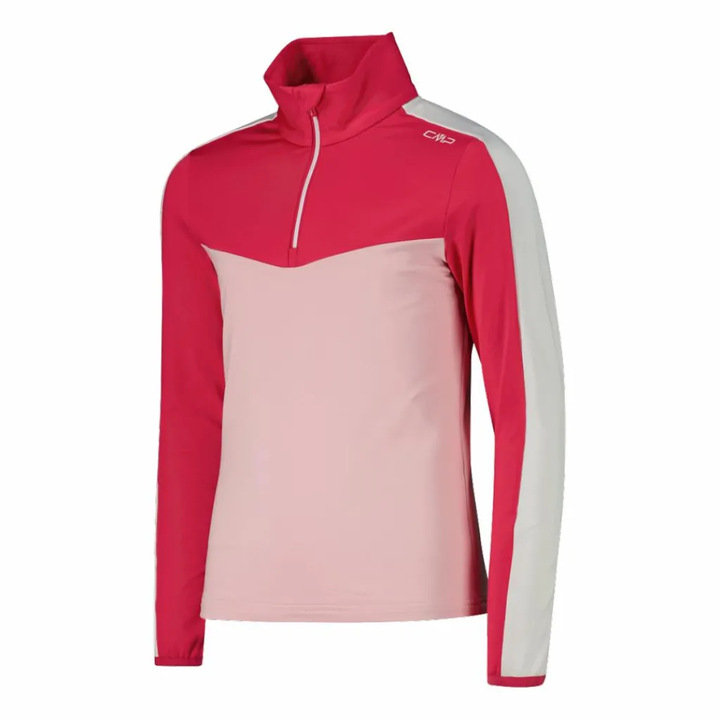 Half-Zip-Fleeceshirt aus Softech für Mädchen>CMP Outlet