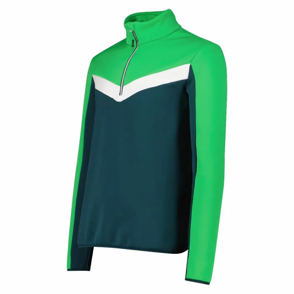 Half-Zip-Fleeceshirt Stretch Performance für Herren mit Color Blocking>CMP Outlet