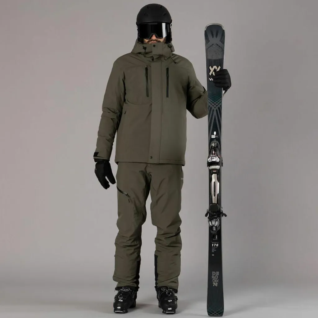 Herrejacke mit lockerer Passform aus Mechanical Stretch für Ski und Snowboard>CMP New